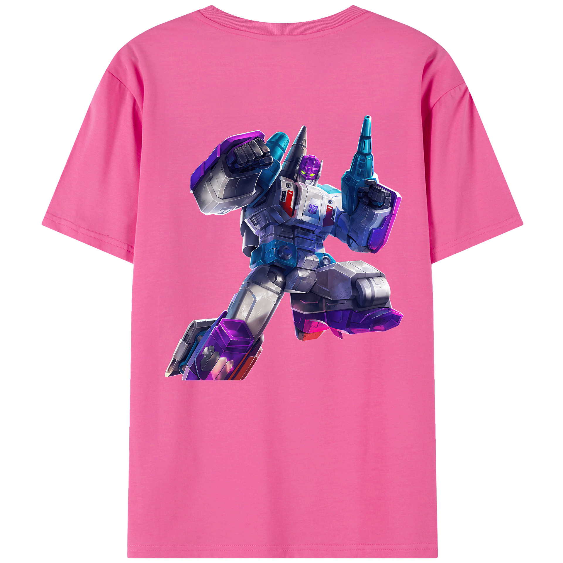 （画像用） Transformers トランスフォーマー レディース半袖Tシャツ(バックプリント)
